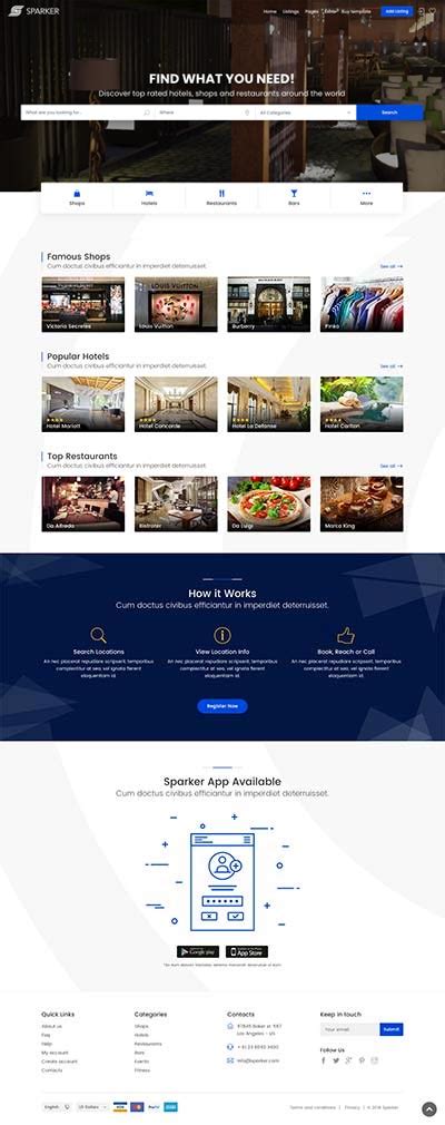 template by: emillie premium directory|Directory and Listings Template by Ansonika .